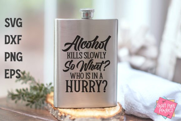 Review: Funny Booze Saying SVG for Embroidery Projects