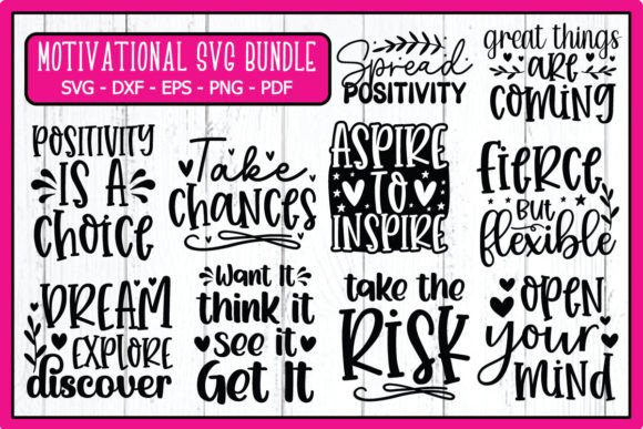 Review: Motivational Quotes SVG Bundle for Embroidery