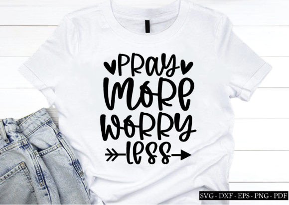 Review: Pray More Worry Less Svg for Embroidery