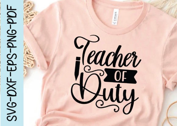 Reviewing the Teacher of Duty SVG for Real Embroidery Projects