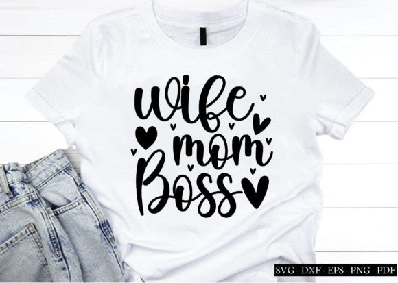 Reviewing the Wife Mom Boss SVG for Embroidery Projects